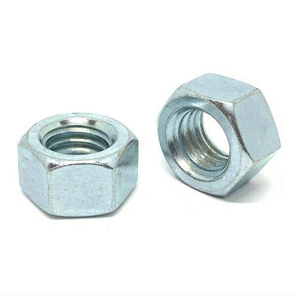 Boltsandnuts.Com Hex Nut, 7/8"-9, Grade 5, Zinc Plated, 2 PK 87CFHN5Z-2 - main